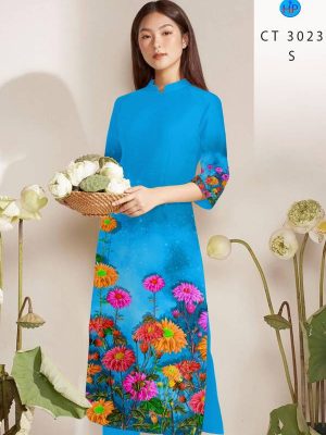 vai ao dai hoa cuc (3)